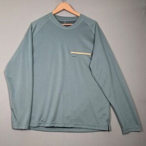 Patagonia Sunshade Shirt Mens XL Blue Fishing UPF Long Sleeve Performance